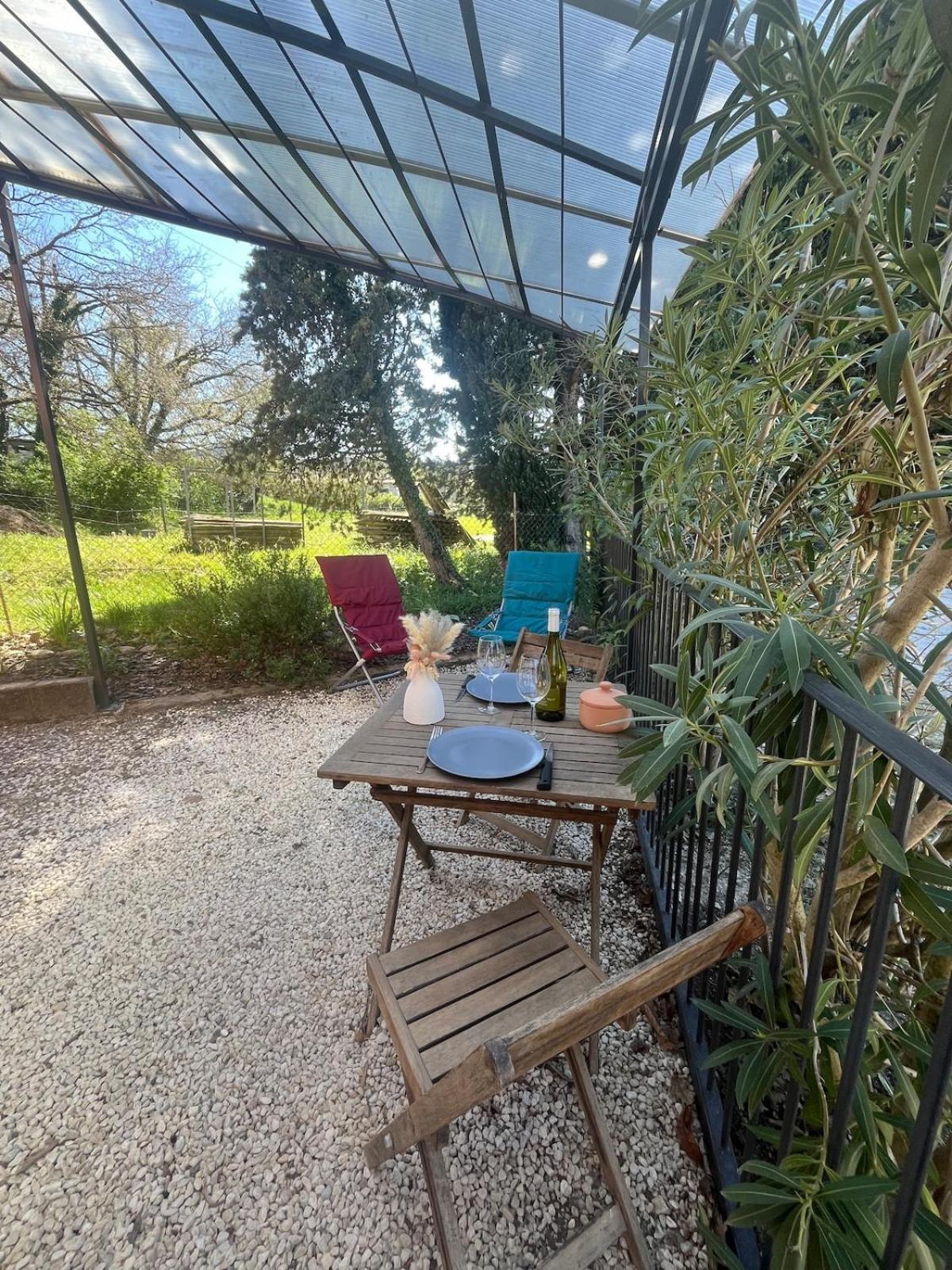 Studio Cosy Avec Climatisation Et Terrasse Malataverne エクステリア 写真